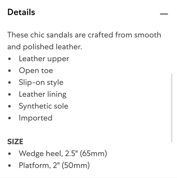 ❤️NEW Vince "James B" Slip On Wedge Sandals - Picture 3 of 6